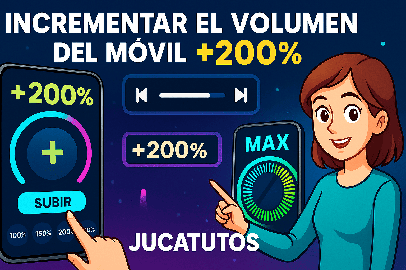 amplificador de volumen