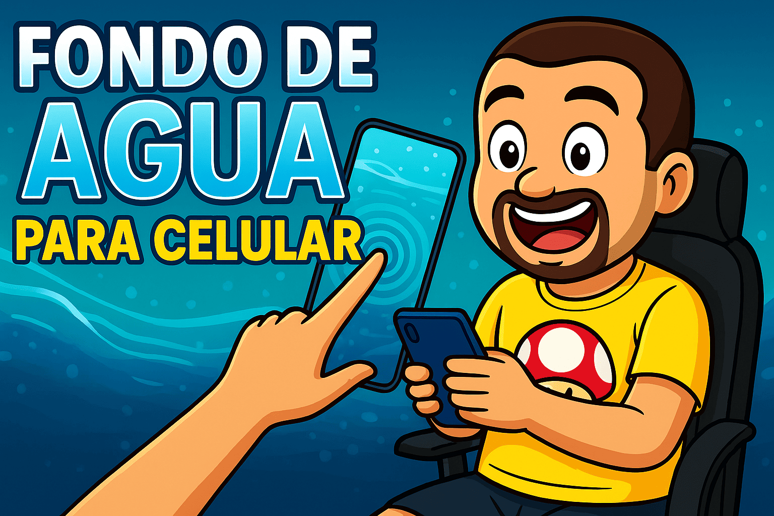 fondo de agua