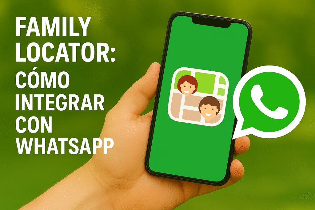 Family Locator con WhatsApp