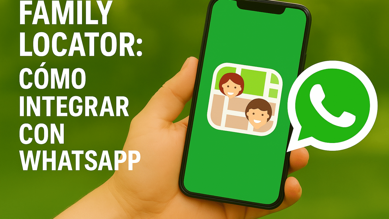 Family Locator con WhatsApp